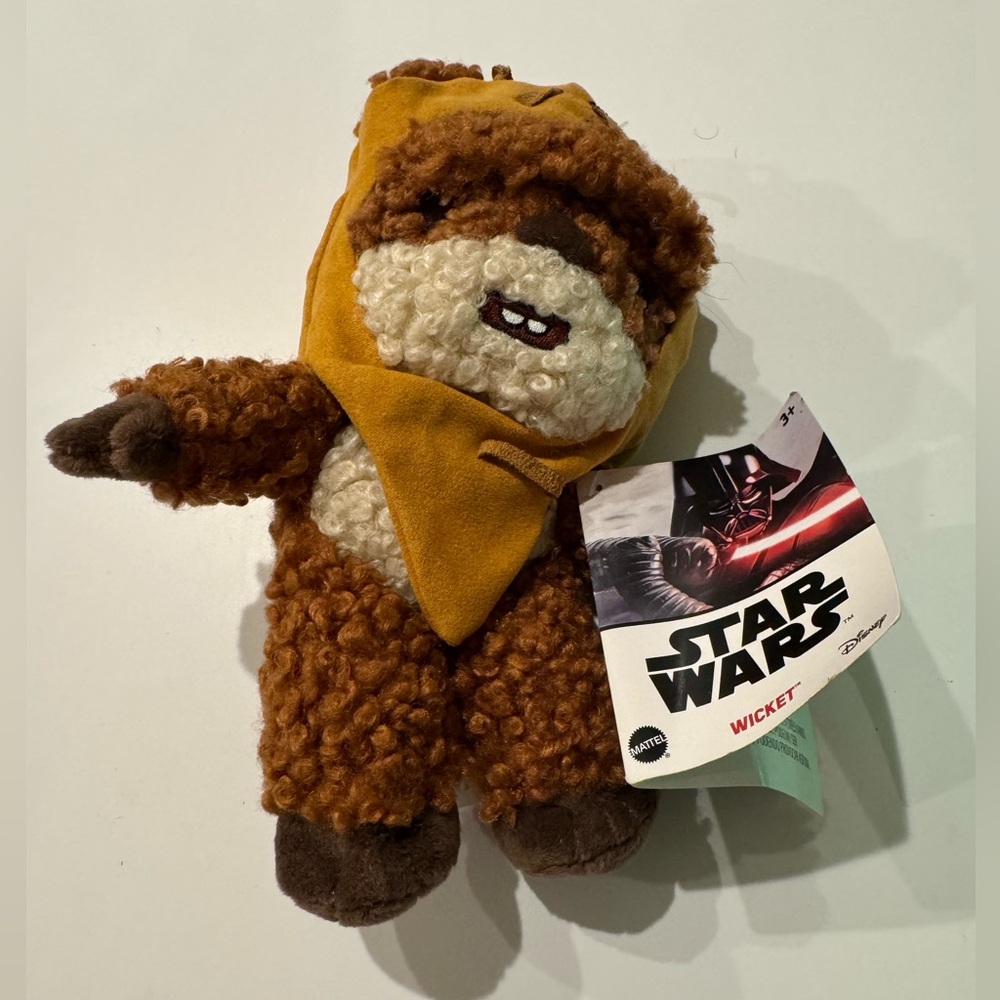 Star Wars * Wicket * 8 inch Plush - Brown and Tan Ewok Mattel - Disney